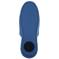 滑り止め抗菌レザースリッパ ダークブルー_選択画像02