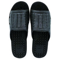 成形サンダル紳士用 ブラック L 10足