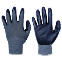 ニトリル背抜きパワーブラック(10P)M_選択画像02