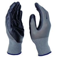 ニトリル背抜きパワーブラック(10P)LL_選択画像03