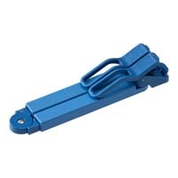 折りたたみブッククリップツイップ　青