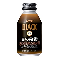 ※UCC BLACK無糖 黒の余韻 缶275g24本