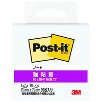 Post-it強粘着75×75mm 654SS-W ホワイト