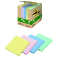 Post-it再生紙 75×75mm 654-5K 混色