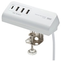 クランプ式USB充電器 Type-C+A ACA-IP51W