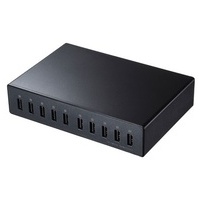 USB充電器10ポート合計20A高耐久 ACA-IP68