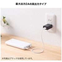 USB充電器 2A・ホワイト ACA-IP87W_選択画像04