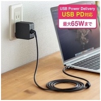 PD65W TypeC AC充電器 ACA-PD76BK_選択画像02