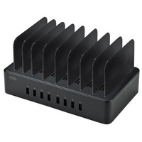 USB充電スタンド8ポート 19.2A ACA-STN74BK