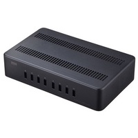 USB充電スタンド8ポート 19.2A ACA-STN74BK_選択画像03