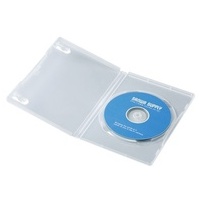 DVDトールケース 1枚収納 10枚 クリア