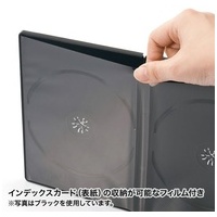 DVDトールケース 3枚収納 10枚 クリア_選択画像04