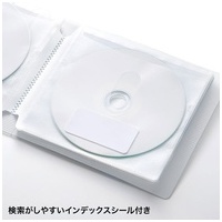 DVDCDファイルケース12枚収納 FCD-FL12CL_選択画像04