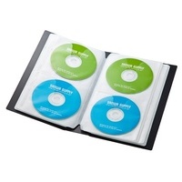 DVDCDファイルケース 72枚収納 FCD-FL72BK_選択画像04