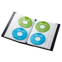 DVDCDファイルケース120枚収納 FCD-FL120BK_選択画像04