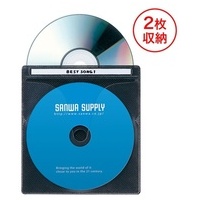 DVD・CD不織布ケース ブラック 100枚_選択画像02