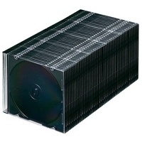 BD/DVD/CDケース 50枚 FCD-PU50MBKN2