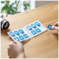 SDカードケース 12枚収納 クリア_選択画像02