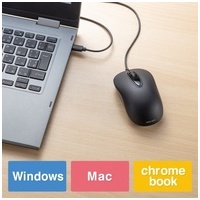 有線Type-C レーザーマウス MA-LSC176BK_選択画像03