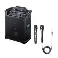 ワイヤレスマイク付き拡声器スピーカー