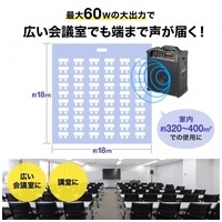 ワイヤレスマイクスピーカー MM-SPAMP16_選択画像04