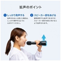 ハンドマイク型拡声器スピーカーMM-SPAMP18_選択画像04