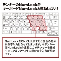 USBテンキー NT-18CUBK_選択画像04