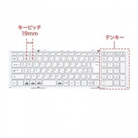 Bluetooth折りたたみキーボード SKB-BT35W_選択画像04