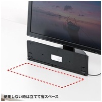 英語配列USBスリムキーボード SKB-E2UN_選択画像03