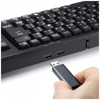 USBハブコンパクトキーボード SKB-KG2UH2BK_選択画像03