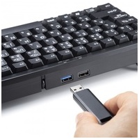 USBハブコンパクトキーボード SKB-KG3UH3BK_選択画像03