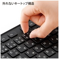 スリムキーボード ブラック SKB-SL16BK_選択画像04