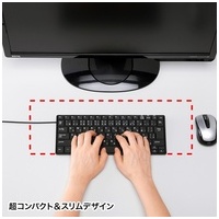 静音スリムキーボード SKB-SL20BK_選択画像03