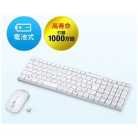 マウス付無線キーボード SKB-WL34SETW_選択画像02