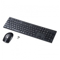 静音マウス付無線キーボード SKB-WL39SETBK