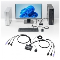 手元スイッチ付PC自動切替器2:1 SW-KVM2WHU_選択画像03