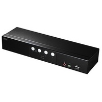 HDMI対応パソコン自動切替器4:1 SW-KVM4HHC