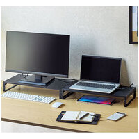 机上台495mmロウA7343-24 黒_選択画像03