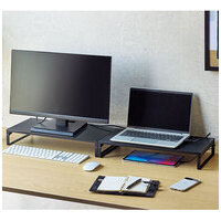 机上台495mmロウA7343-124マットブラック_選択画像03