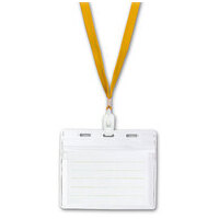 △ＩＤカード用吊下げ名札 NF-451-Y 黄