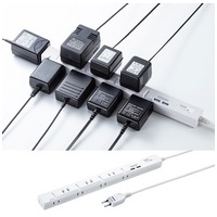 スリムタップUSB充電機能付き TAP-SLIM8U-1_選択画像03