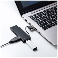 USB2.0ハブ 4ポート・ブラック USB-2H416BK_選択画像02