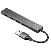 USB3.2Gen1 4ポートスリムハブ USB-3H423SN