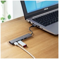 USB3.2Gen1 4ポートスリムハブ USB-3H423SN_選択画像03