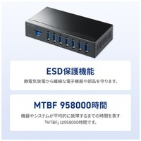 産業用USB 5Gbpsハブ 7ポート USB-3HFA07_選択画像04