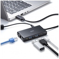 USBハブ付 LANアダプタ USB-3HLS8BK_選択画像02