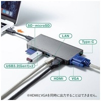 USB Type-C ドッキングハブ USB-3TCH13S2_選択画像04