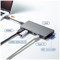 USB Type-C ドッキングハブ USB-3TCH14S2_選択画像04