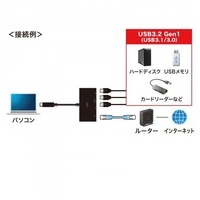 ギガビットLANアダプタ USB-3TCH19RBKN_選択画像04