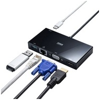 Type-CドッキングステーションUSB-3TCH30BK_選択画像02
